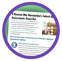 Screenshot of the 9 Reason's applicant assessments stand out page